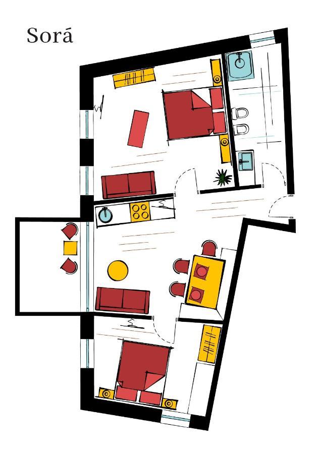 Ciasa Somuer - Sora Apartment San Vigilio Di Marebbe Exterior foto